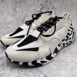 Adidas Women's White and Black Sneakers